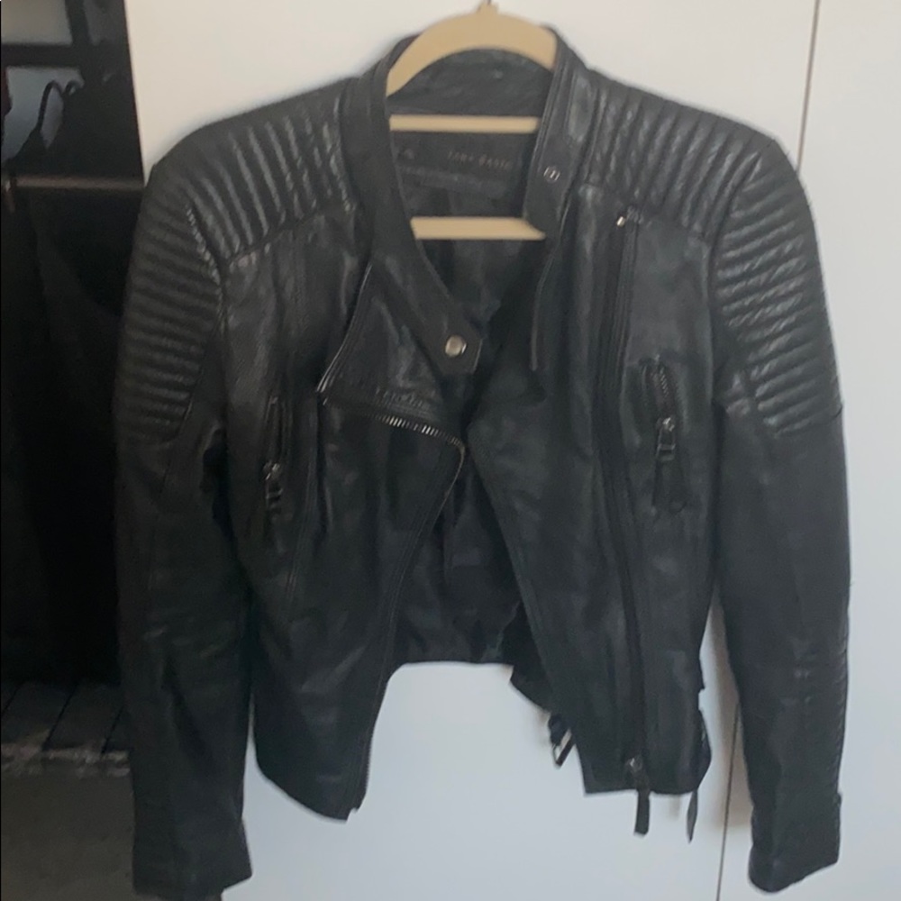 Moto-Racer Leather Jacket